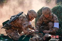 广西武警官兵掀起新年度练兵热潮